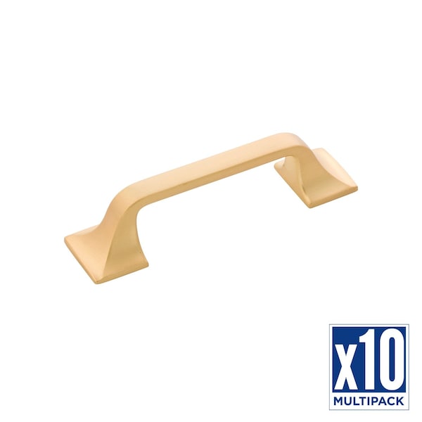 Hickory Hardware Pull 3 Inch Center to Center, 10PK H076700-BGB-10B - main